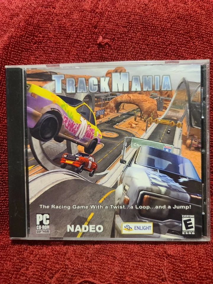 JUEGO/SOFTWARE PC VINTAGE Shelf00N probado ~ trackmania Foto 1 de 1