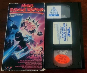 Ninja's Extreme Weapons 1987 VHS TWE Trans World Ent. IFD Godfrey Ho Tomas Tang - Imagen 1 de 2
