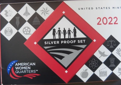 2022 S Silver American Women  Quarter Proof Set AWQ - Image 1 of 3
