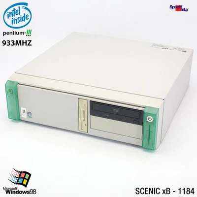 FSC FUJITSU SIEMENS SCENIC XB-1184 Computer PC RS-232 Parallel D1184 Pentium 933 - Image 1 of 4