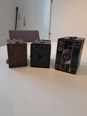 3 Appareil photo Kodak Brownie Voir Description  - Photo 1/4