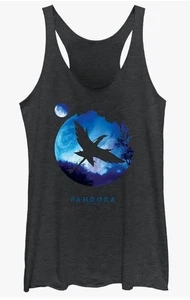 Avatar Pandora Planet Women's Fast Fashion Racerback Tank Top, Large - Picture 1 of 4