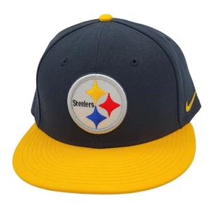 Pittsburgh Steelers Nike Verdadero Dos Tonos Snapback Estructurado OSFM Gorra Gorra - Imagen 1 de 7