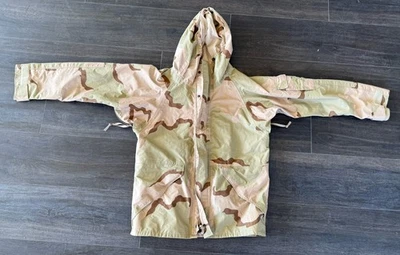 Vtg Army Medium Regular Parka Cold Weather Desert Camo Coat Camouflage Military - Image 1 of 4
