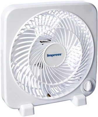 Impress 9-Inch 3-Speed Box Fan, IM-719BX - Image 1 of 2