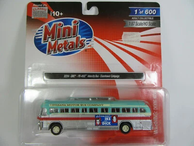 Classic Metal Works USA 1:87 GMC PD 4103 Intercity Bus EISENHOWER Bus - Image 1 of 4