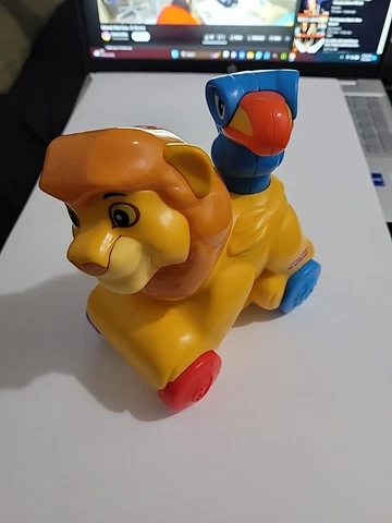 2012 Fisher Price Disney Mattel Lion King Simba Zazu Musical Push Toy WORKS A3 Cover