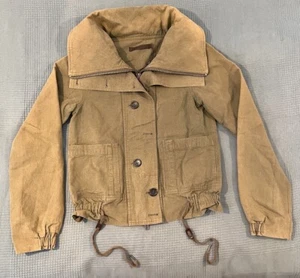 Nicholas K Double Funnel Neck Olive Army Green Jacket Small NWOT - Picture 1 of 8