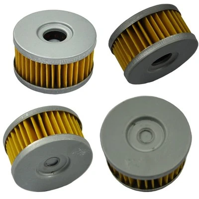 4 pcs Oil Filter For Suzuki VL125 DR250 DR-Z250 GN250 GZ250 VL250 DR350 SG350 - Image 1 of 4