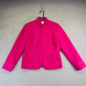Chico’s Jacket Size 1 Small Pink Cooking Eye Business Blazer Work Career - Picture 1 of 16