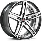 Alloy Wheels 20" Axe EX20 Black Polished Face For Nissan Elgrand [Mk2] 02-10