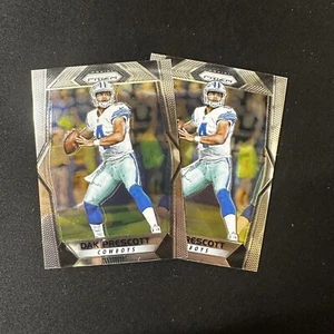 Dak Prescott 2017 Panini Prizm #67 2x Lotto 2° Anno - Dallas Cowboys - Foto 1 di 3