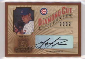 2002 Donruss Diamond Kings Diamond Cut Collection /400 Mark Prior #DC-2 Auto