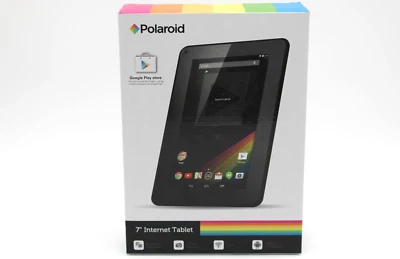 Polaroid 7" Internet Tablet SEALED Dual Core + Dual Camera 4GB Model PTAB735 New - Image 1 of 4