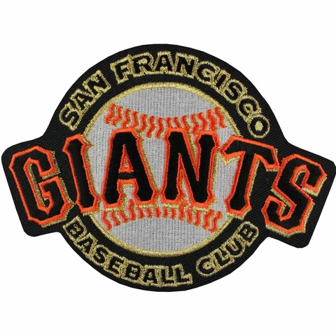 San Francisco Giants Team Alternate Black Sleeve Emblem Patch Jersey MLB Logo Cover