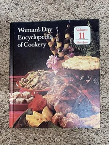 Vintage 1979 Woman’s Day Encyclopedia of Cookery Volume 11 Cookbook Book Recipes - Imagen 1 de 4