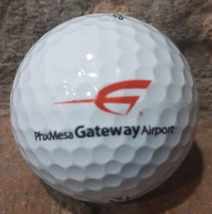Logo Golf Ball - Phoenix-Mesa Gateway Airport AZA KIWA - Taylor-Made Penta #1 - Picture 1 of 3