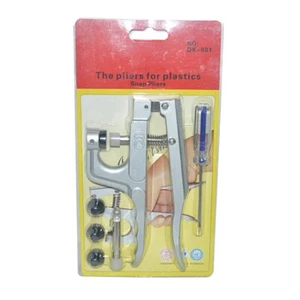DK-001 Stainless Steel Snap Pliers T3T5T8 Resin Plastic Snap Installation Tool - Picture 1 of 6