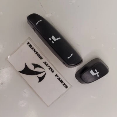 Lexus HS 250H 2010-2012 perillas de interruptor de asiento eléctrico del lado del conductor negras OEM Foto 1 de 3