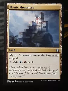 Mystic Monastery, Commander Dominaria United, NM, MTG, KOSTENLOSER VERSAND - Bild 1 von 2