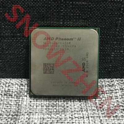 AMD Phenom II X4 840 CPU Quad-Core 3.2 GHz 95W Socket AM3 Processors - Image 1 of 3