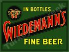 Wiedemann's Fine Beer In Bottles 18" x 24" Metal Sign