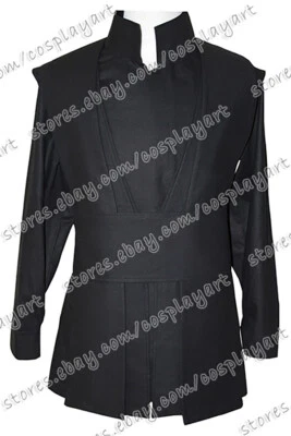 Star Wars Cosplay Luke Skywalker Disfraz Uniforme Camisa Negra + Chaleco Halloween Foto 1 de 4
