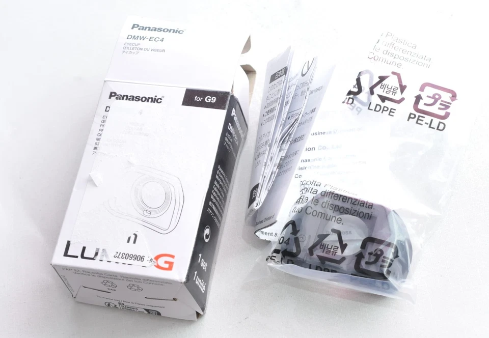 Panasonic EyeCup Viewfinder Eyepiece Lumix DMW-EC4 for G9 - Image 1 of 1