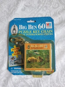 Big Ben 60 Puzzle Key Chain MB Hasbro - Picture 1 of 2