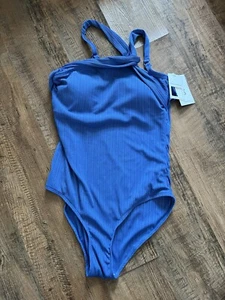 Women's Blue Swimsuit Size 10 - JASAMBAC (BRAND NEW WITH LABELS) - Picture 1 of 5