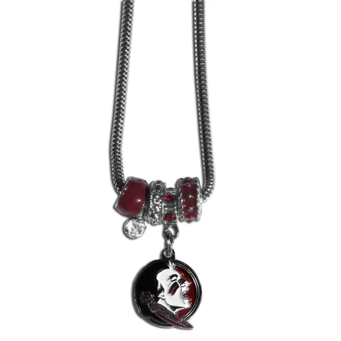 Florida St. Seminoles Euro Bead Necklace Cover