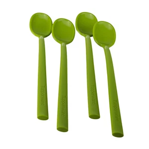 Tupperware Allegra Löffel Set 4x Grün Cappuccinolöffel Milchlöffel - Bild 1 von 1