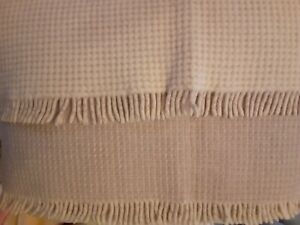 100% Lambs Wool Blanket by ESKIMO of SWITZERLAND ( Infants, Baby, or Lap )