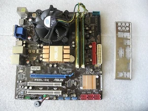 Scheda madre Asus P5QL-CM Celeron 1500 socket 775 T 4gb DDR2 ram cooler fan DP - Foto 1 di 1