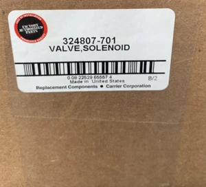 carrier factory parts solenoid valve 324807701 new - Picture 1 of 2