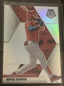 🔥🔥2020 Panini Chronicles Mosaic Bryce Harper Silver Prizm SP #95 PHILLIES🔥🔥