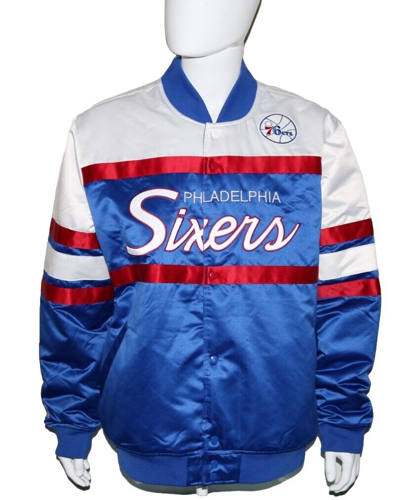 Mitchell & Ness Philadelphia 76ers Sports Fan Jackets for Mitchell & Ness Philadelphia 76ers Sports Fan Jackets for