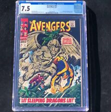 Avengers #41 (Marvel 1967) 🌟 CGC 7.5 OW-W 🌟 Diablo & the Dragon Man Comic