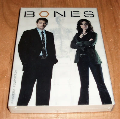 Bones 1ª Season Complete 6 Discs DVD 22 Episodes New (Sleeveless Open) R2 - Image 1 of 3
