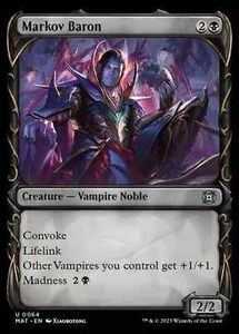 Markov Baron (Showcase  Foil) 0064[March of the Machine: The Aftermath] - Imagen 1 de 1