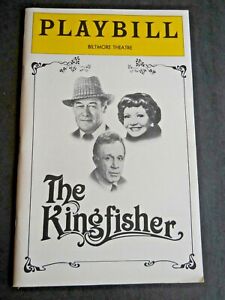 Décembre 1978 - The Biltmore Theatre Playbill - The Kingfisher - Rex Harrison
