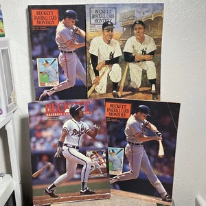 Lote de 4 Revistas Mensuales de Tarjetas de Béisbol Beckett: Yankees, Braves, 2 Orioles - Imagen 1 de 12