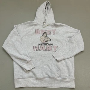 Bret Hart Hitman WWE Hoodie Sweatshirt Homage Size XL - Picture 1 of 6