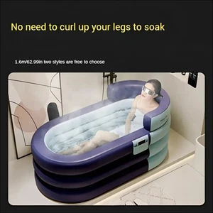 Whirlpool-glück zum Mitnehmen Hol Dir deine Aufblasbare Badewanne! - Bild 1 von 14