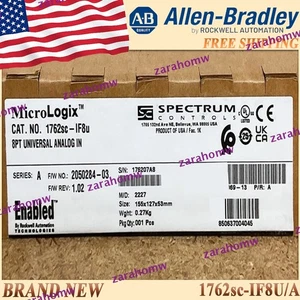 New in Box AB 1762sc-IF8U/A MicroLogix Universal Analog Module 1762scIF8U serA - Picture 1 of 8