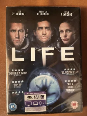 Life (2017) DVD Starring Jake Gyllenhaal  Sealed - Image 1 of 2