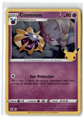 2021 Sword & Shield - Celebrations Cosmoem #14 Stage 1/Rare - Image 1 of 2