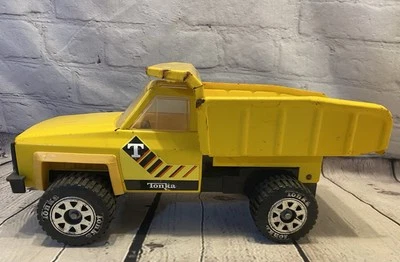 Vintage Tonka Dump Truck Yellow 1983 Pressed Steel USA - Image 1 of 4