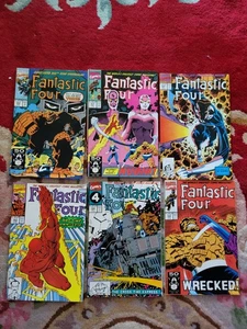 Fantastic Four #350,351,352,352,354,355 (Marvel Comics März 1991) FN/FN+!! - Bild 1 von 7