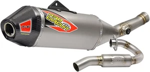 Pro Circuit Motorcycle TI-6 Exhaust System Silver For Kawasaki KX 450 F - 16-18 - Picture 1 of 1